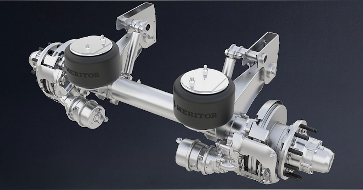 Meritor unveils lightweight suspension for tankers, flatbeds FleetOwner