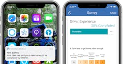 Transflo Engage driver experience + survey Transflo Engage driver experience + survey