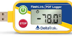Refrigeratedtransporter 4493 Deltatrak Flashlink Data Logger Largest