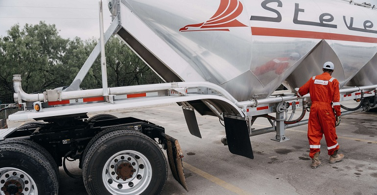 Refrigeratedtransporter 4525 Stevens Tanker Division Closing