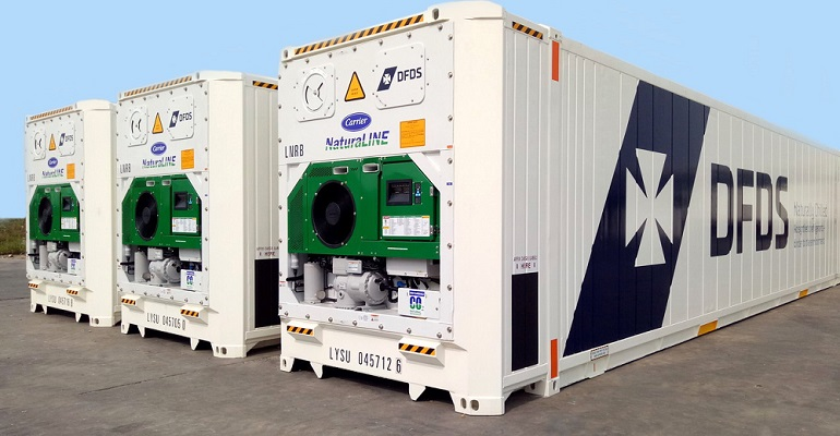 Refrigeratedtransporter 4543 Dfds Naturaline Units