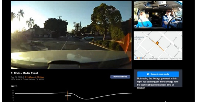 Refrigeratedtransporter 4559 Dash Cam