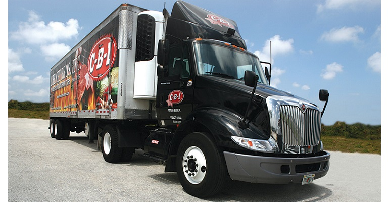 Refrigeratedtransporter 4565 Cheney Brothers Truck
