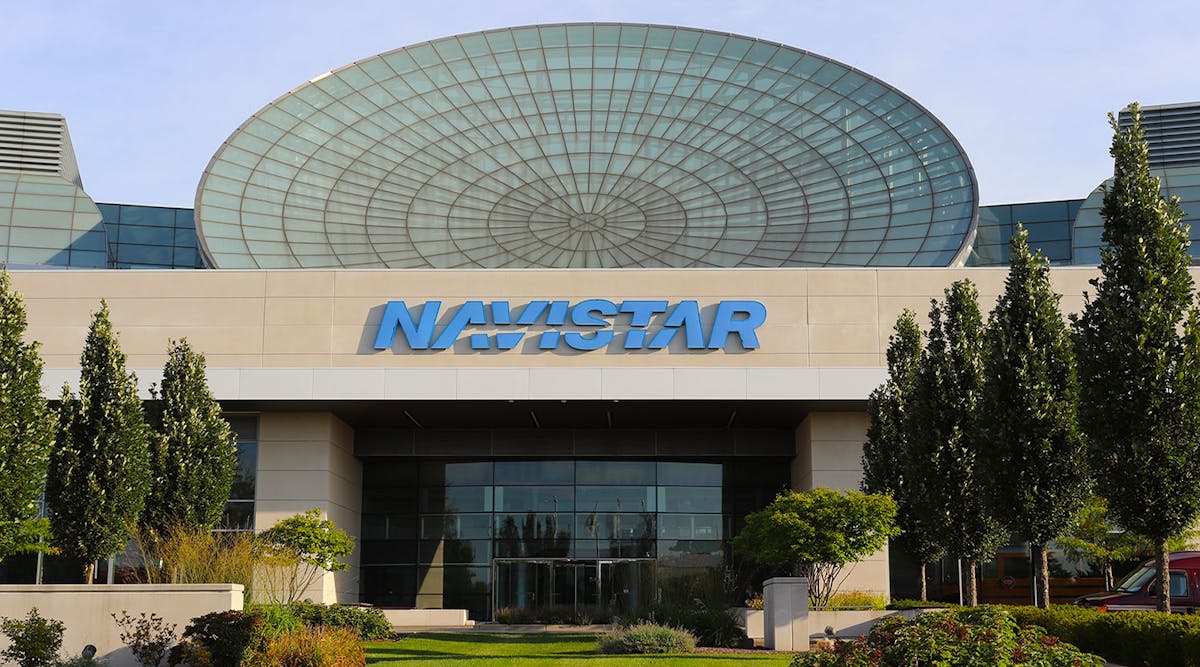 The Navistar headquarters in Lisle, IL.