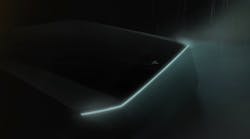 A teaser photo of the new Cybertruck from Tesla Inc. inspired by the sci-fi movie, &apos;Blade Runner.&apos;