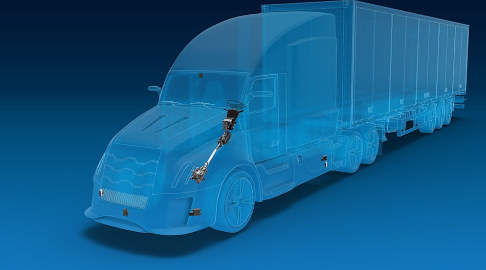 ZF&apos;s OnTrax technology offers lane change and city driving assistance.