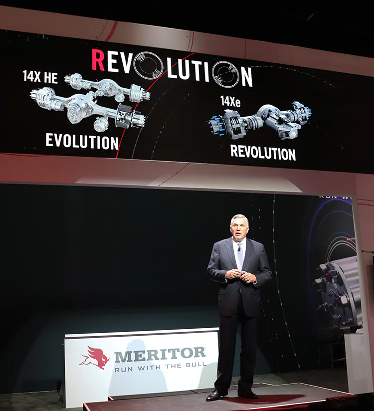 Meritor Sprc Meritor bull rushes 2020s with evolved brakes and axles | FleetOwner