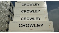 Refrigeratedtransporter 4678 Crowley Reefer Containers