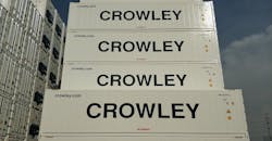 Refrigeratedtransporter 4678 Crowley Reefer Containers Refrigeratedtransporter 4678 Crowley Reefer Containers