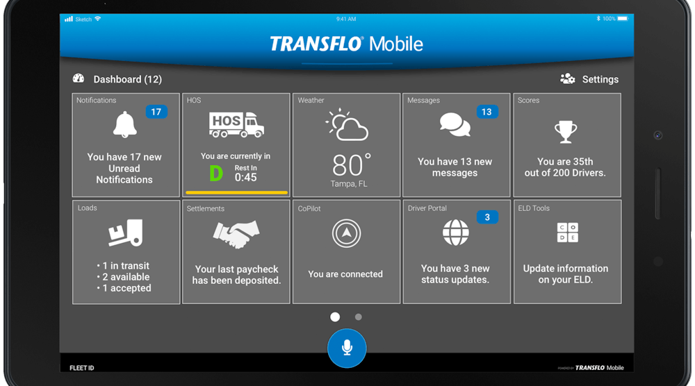 092619 Transflo Mobile Platform Eld