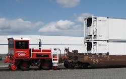 Port Of Quincy Intermodal Terminal Yard Goat Or Shuttle Wagon Port Of Quincy Intermodal Terminal Yard Goat Or Shuttle Wagon