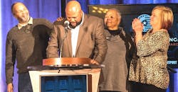 Refrigeratedtransporter 4742 Joseph H Campbell Accepts Award Refrigeratedtransporter 4742 Joseph H Campbell Accepts Award