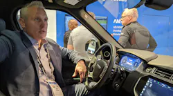 Jeff Davis, head of smart transportation, innovation and development at BlackBerry, at CES 2020.