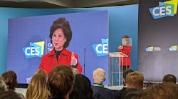 U.S. Transportation Secretary Elaine L. Chao speaks at CES 2020.