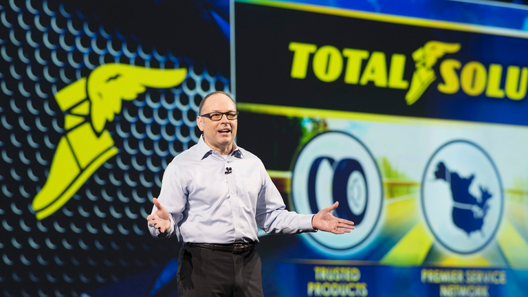 Dave Beasley, Goodyear vice president, Commercial Tires.
