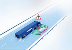 WABCO OnSide retrofit kits enable fleets to enhance the safety of existing equipment by adding blind spot detection technology.