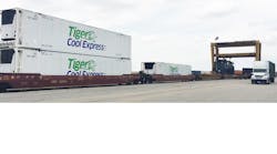 Tiger Cool Express intermodal containers