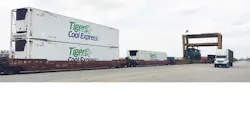 Tiger Cool Express intermodal containers