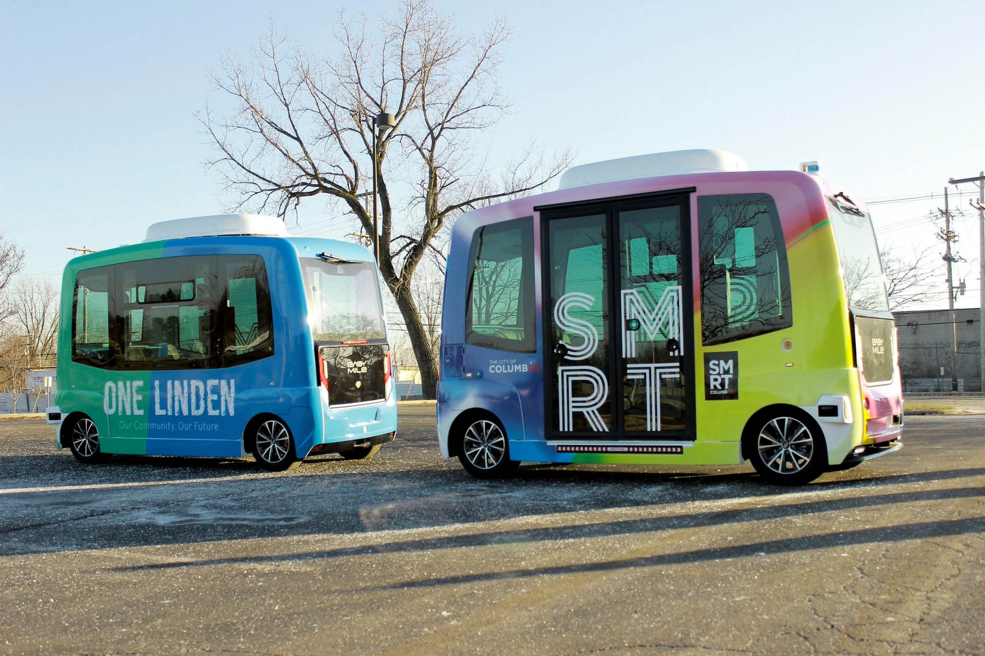 One Linden Smart Shuttle Van Smart Columbus 5e4448b2bb94b