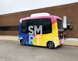The Columbus Advisory Council on Disability Issues tested and provided feedback on the Self-Driving Shuttles on Jan. 23.