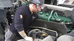 The HMT-1 has been used by Volvo Truck in Europe to link a remote expert to a technician in a shop to collaborate on troubleshooting.
