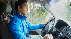 102919 Young Truck Driver I Stock