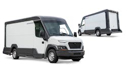 The Storm is a Class 2 walk-in step van concept by Morgan Olson. The Storm is a Class 2 walk-in step van concept by Morgan Olson.