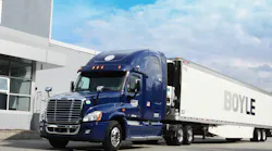 Boyle Transportation Reefer Truck