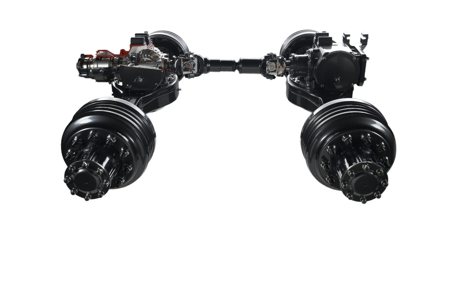 Mack 85,000lb. tandem axles have enhanced strength, longer gear life