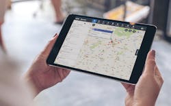 Fleet telematics provider Verizon Connect offers commercial fleets a live map to track their assets.