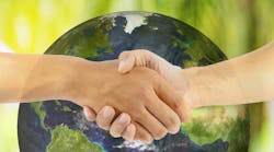 Earth Handshake