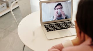 Video Call With A Covid 19