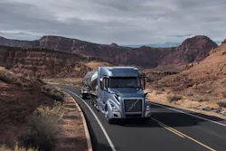 082019 Volvo Vnl Truck On A Highway 5ec537167cf03
