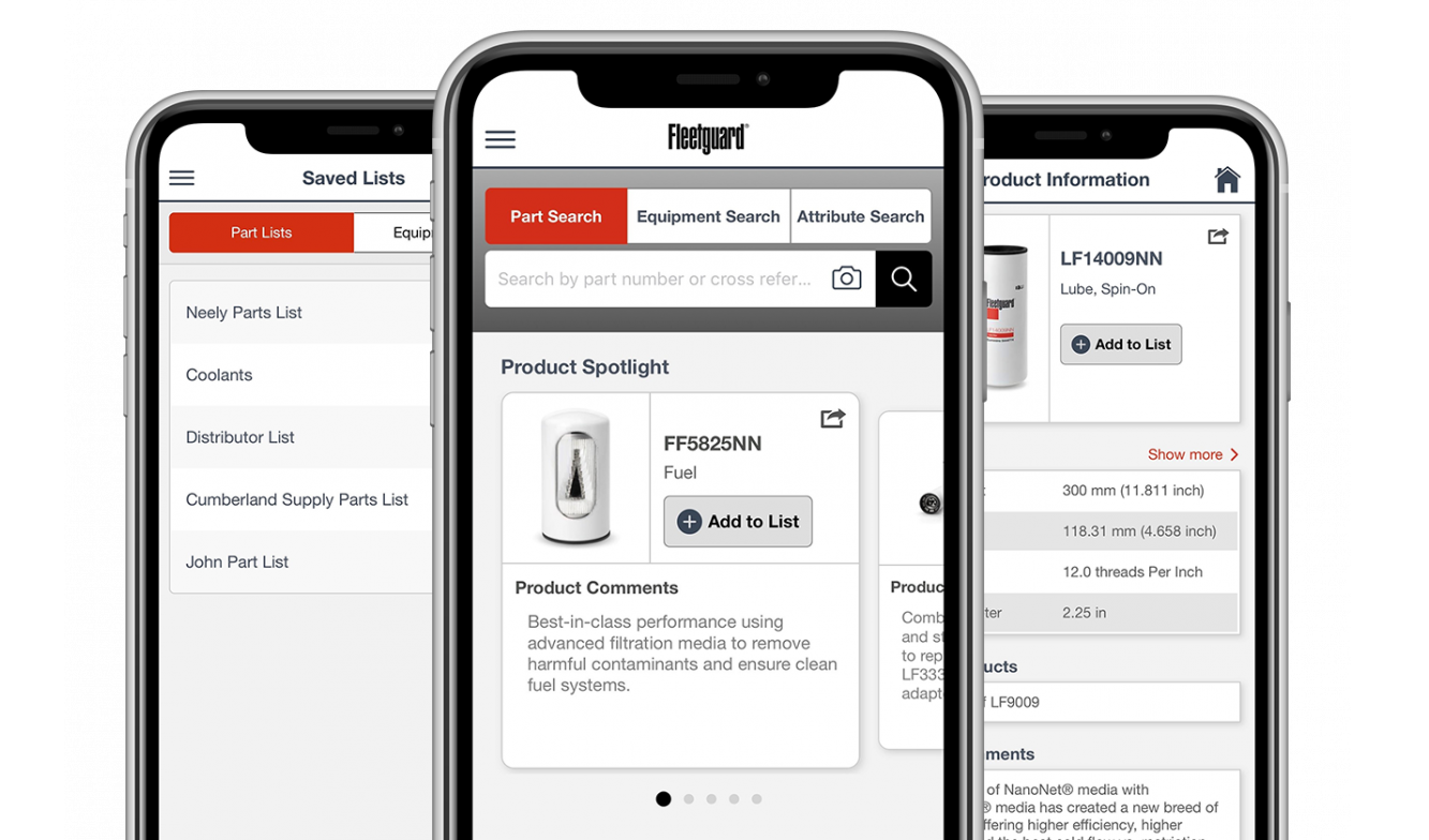 Cummins Filtration releases Fleetguard app FleetOwner