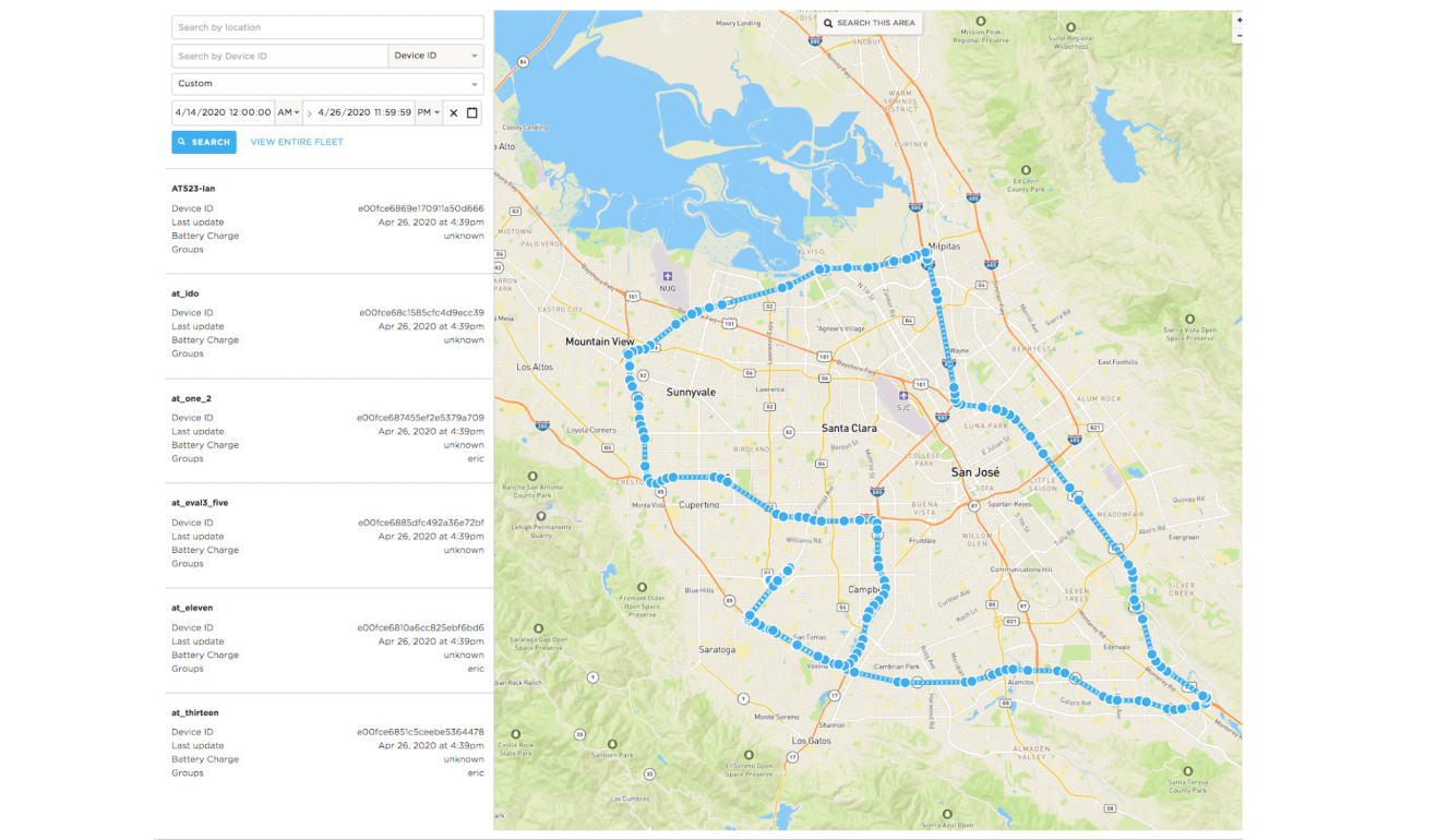 Particle Asset Tracking System 5eb4355a964ad