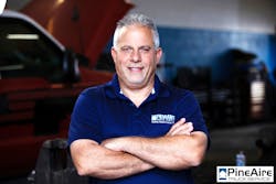 Dave Bloom, owner of PineAire Truck