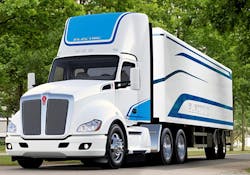 The Kenworth electric T680 The Kenworth electric T680