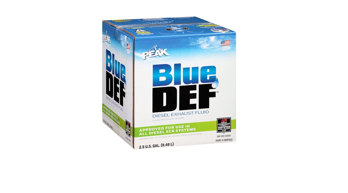 PEAK giving away year supply of BlueDEF to small fleets | FleetOwner