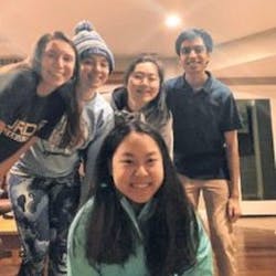 The Columbus North team’s resulting report and math models did well enough to be one of six finalists, earning $5,000 in scholarships for the team. The Columbus North team’s resulting report and math models did well enough to be one of six finalists, earning $5,000 in scholarships for the team.