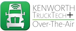 Kenworth Truck Tech+ Over The Air Logo Kenworth Truck Tech+ Over The Air Logo