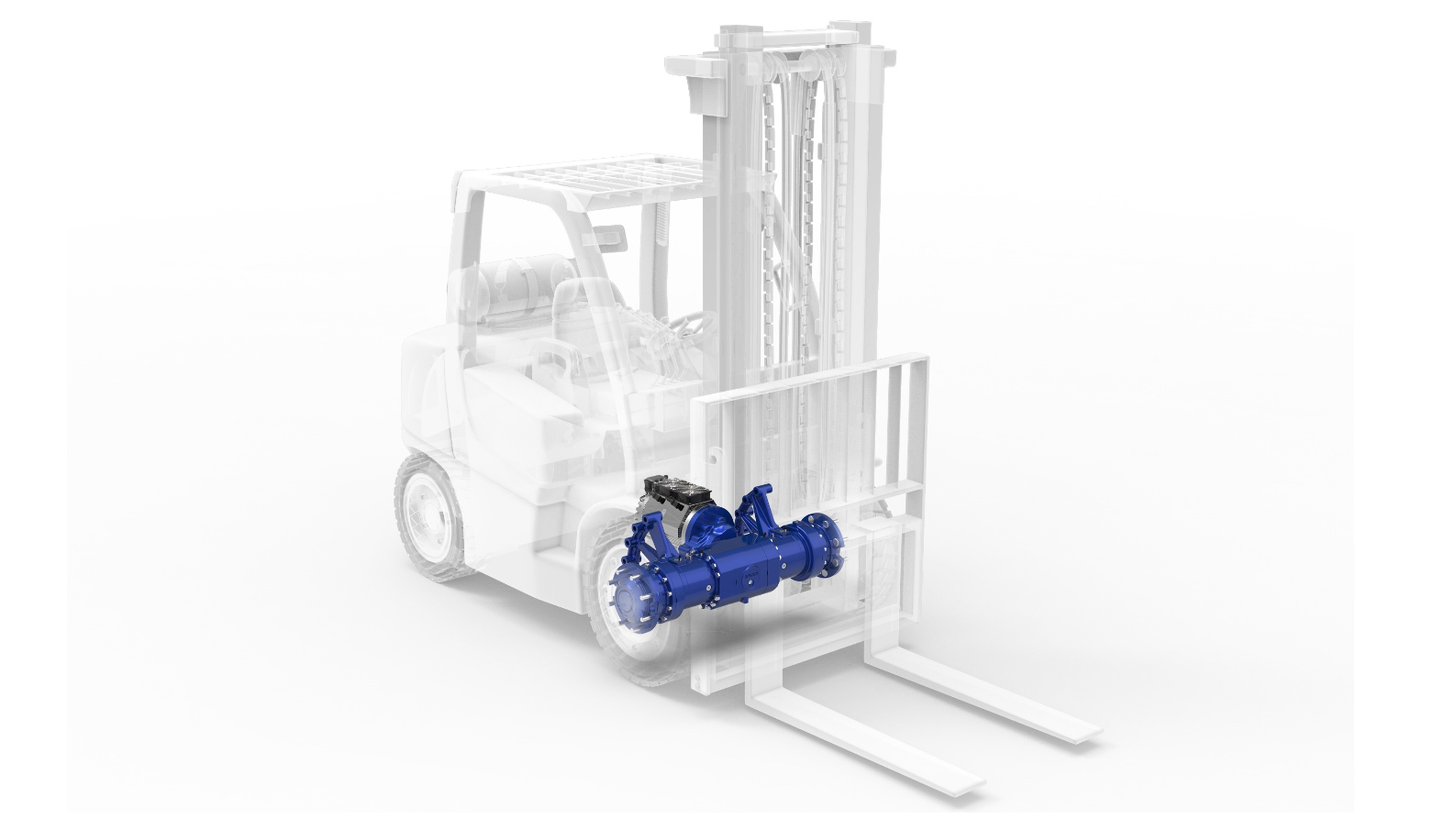 Dana unveils new electric motor, drive axle for lift trucks FleetOwner