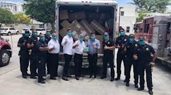 Miami Beach Fire Department receives donation of 100,000 NIOSH-certified N95 respirator masks from TBG Tech Co. and BYD