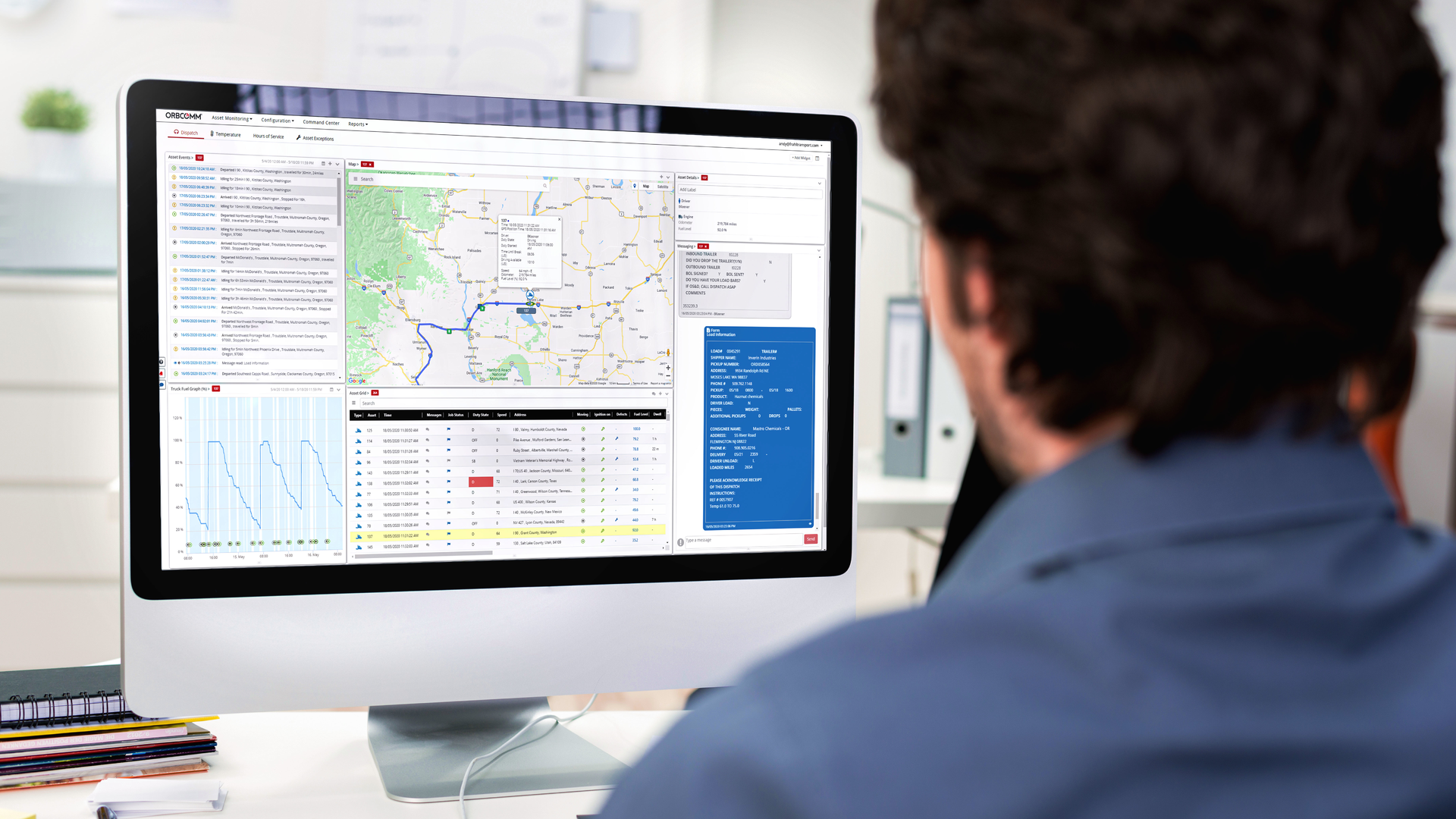 The Orbcomm Platform was developed to give fleets a unified view of all asset types and was built to address the industry&rsquo;s requirements for greater processing power, data bandwidth and scalability in a 5G IoT ecosystem.