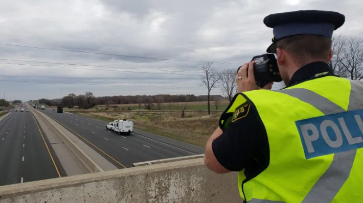 OPP said last year in the northeast, there were more than 700 collisions involving large commercial motor vehicles.