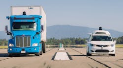 Waymo Truck And Pacifica