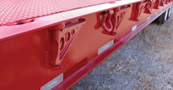 For the most capacity and smallest impact on the trailer weight, some manufacturers use a T1 material with 100,000 psi minimum yield. T1 has maximum strength vs ductility, and equates to a lighter, stronger trailer frame over other materials.
