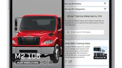 Original Freightliner Smart Source App