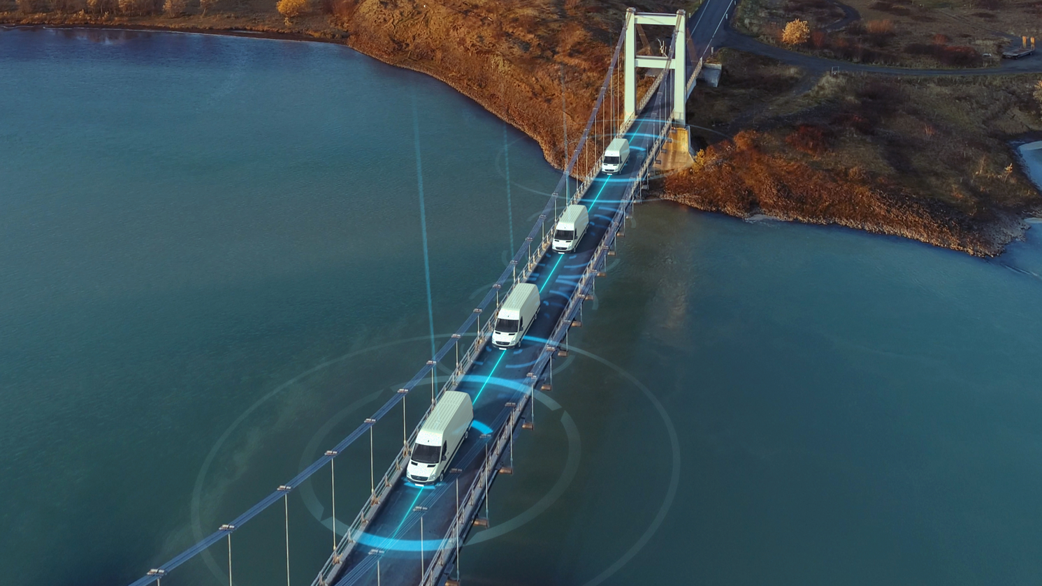 Autonomous Electric Van Fleet Alexander Kirch Dreamstime 5f3d334093bdb