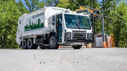 The Mac LR Electric refuse vehicle begins production in 2021.