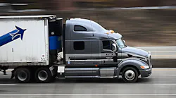Truck On Highway Cenex